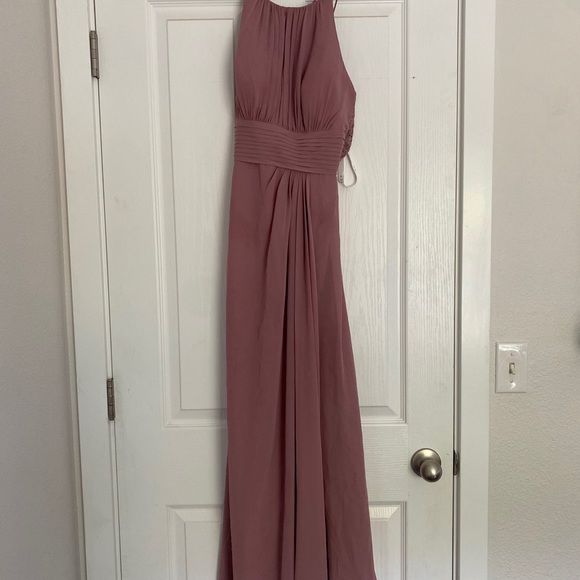 4 Azazie Vintage Mauve bridesmaids dresses - Picture 9 of 13
